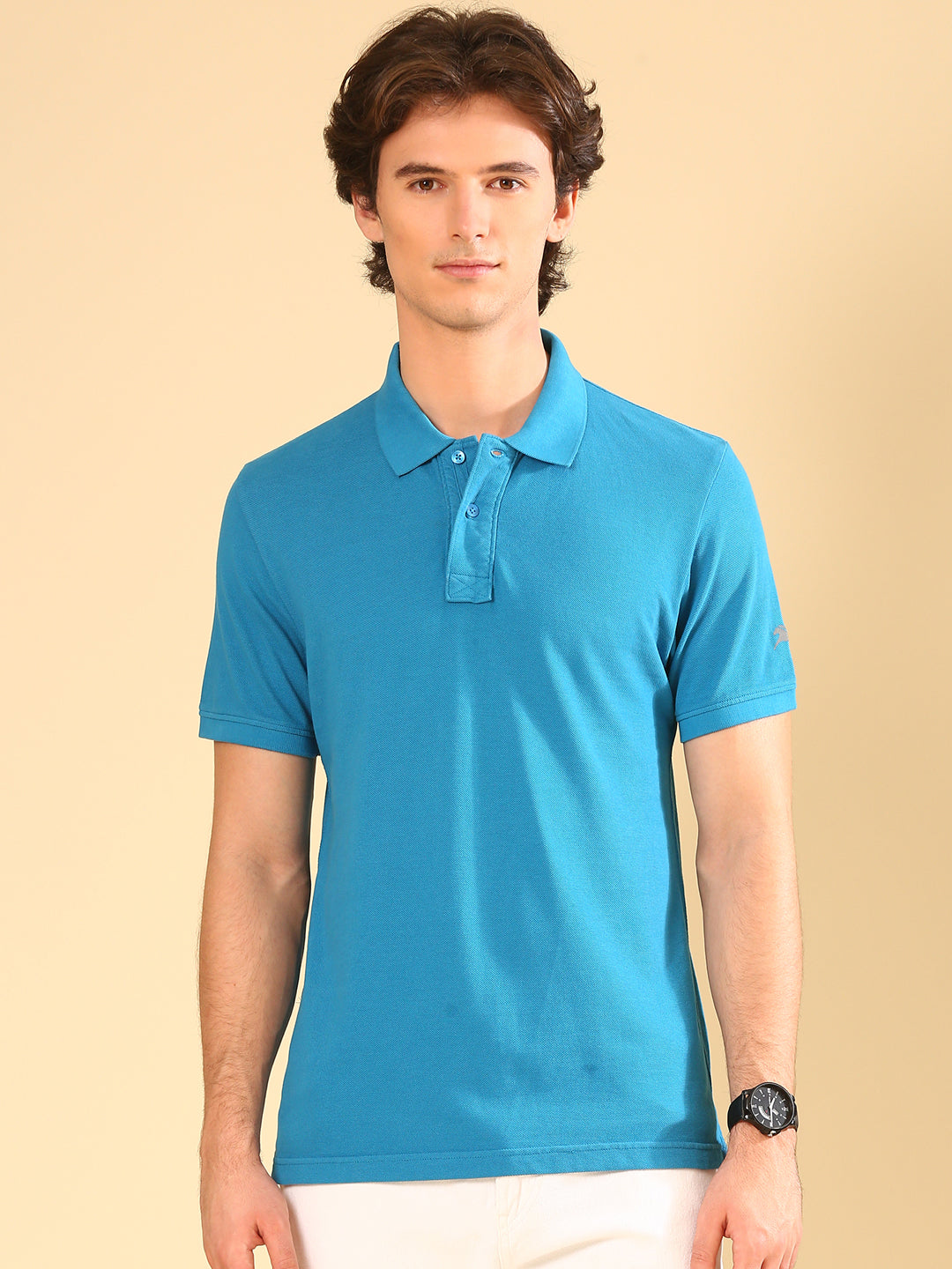 TVS Originals 100% Cotton Overdyed Polo T-Shirt for Men | Heavyweight 240 GSM | Washed Finish for Vintage Look | Classic Fit with Side Slits | Soft Ribbed Collar | Durable, Pre-washed, Premium Feel